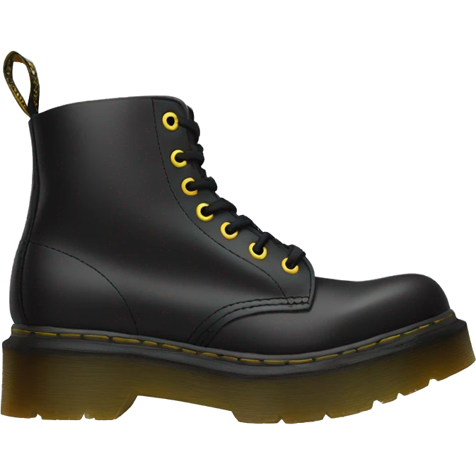 Platform doc martens emoji