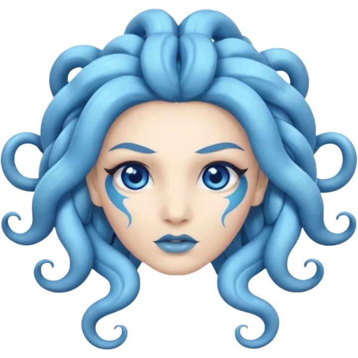 Medusa azul  emoji