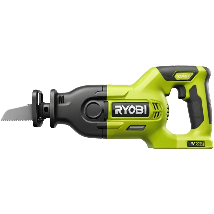 RYOBI ONE+ 18V Cordless Reciprocating saw battery  emoji