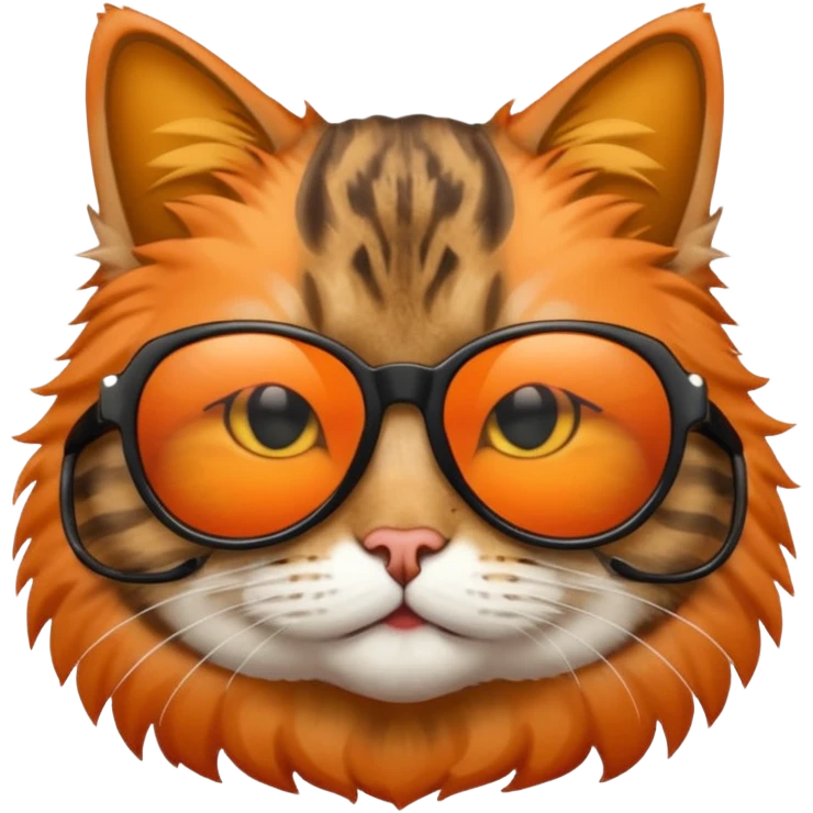 Cat wearing sunglasses emoji