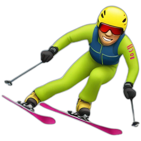 skier emoji