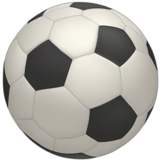 Ballon de foot emoji