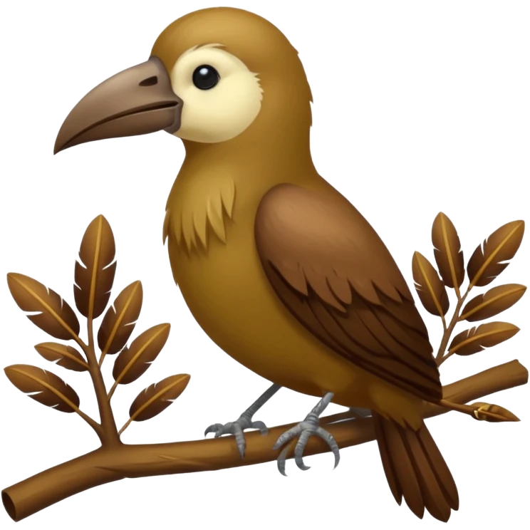 Kiwibird emoji