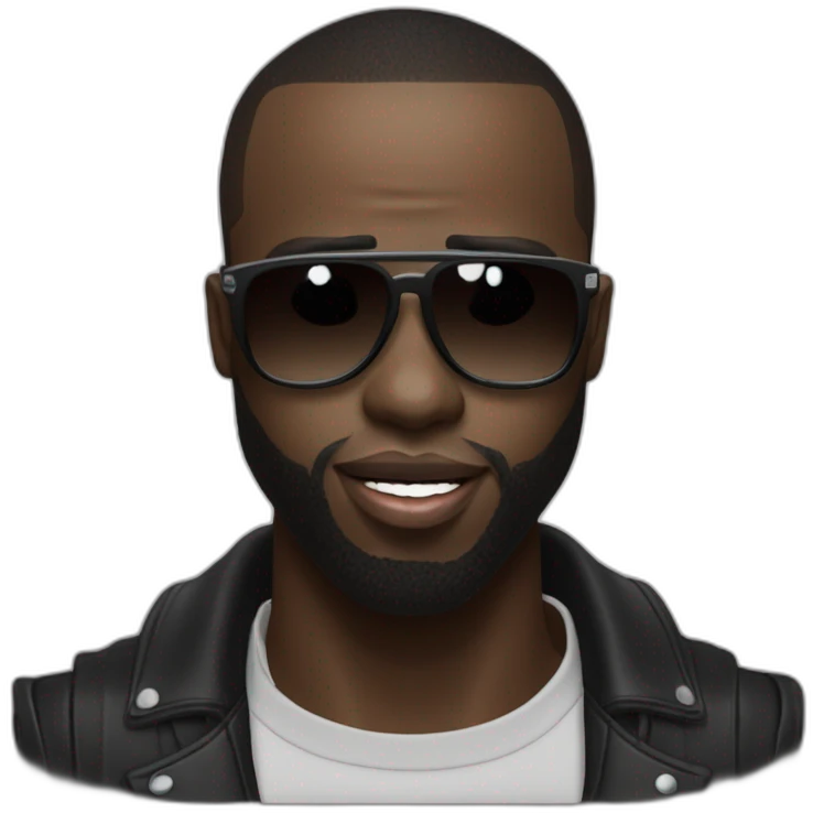 Maître Gims qui fait un doigt d’honneur  emoji