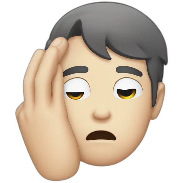 face palm emoji