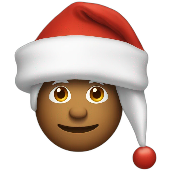 Santa hat emoji