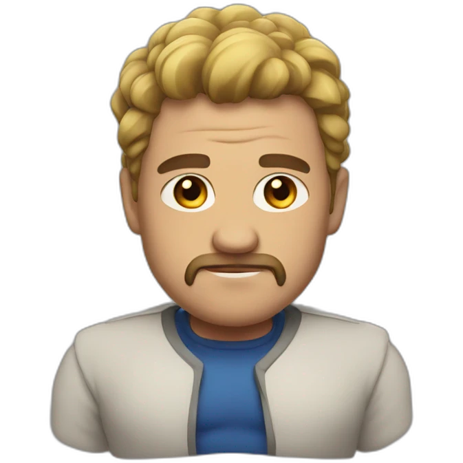 Strong man emoji