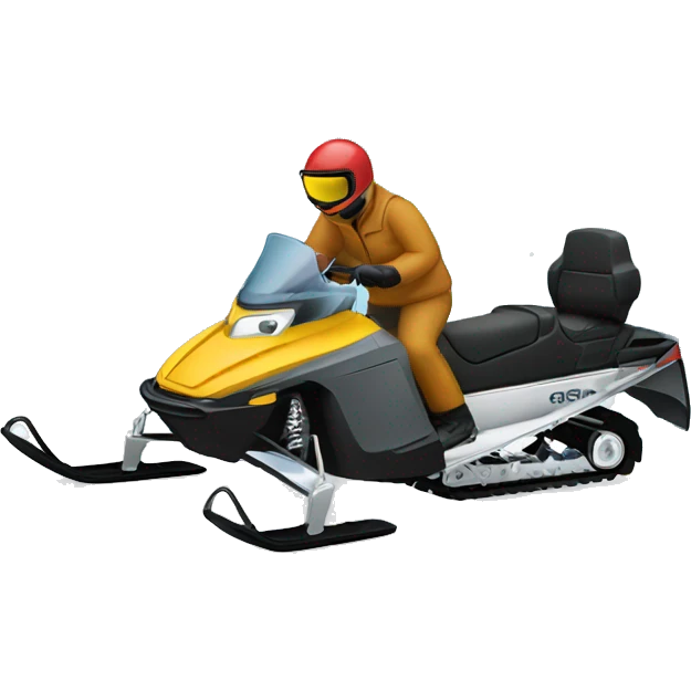 snowmobile emoji