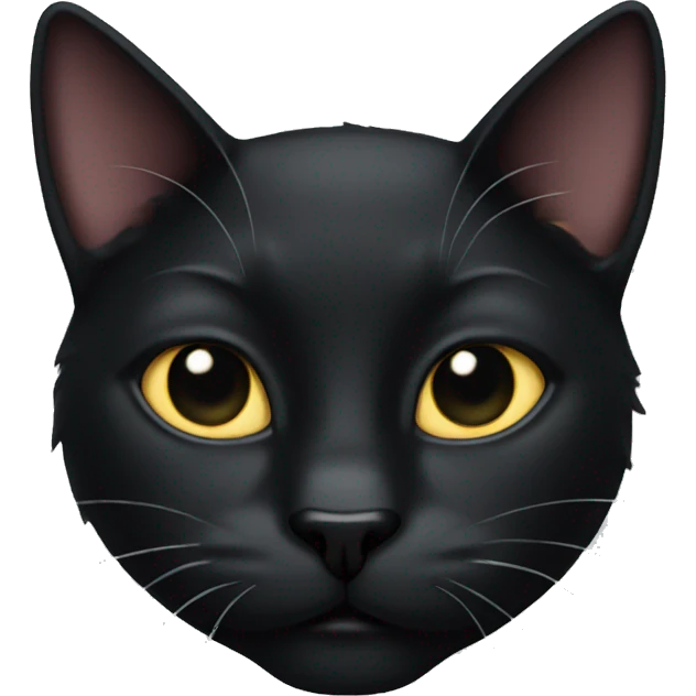 Black cat emoji