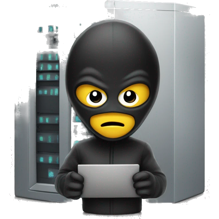 web server thief emoji