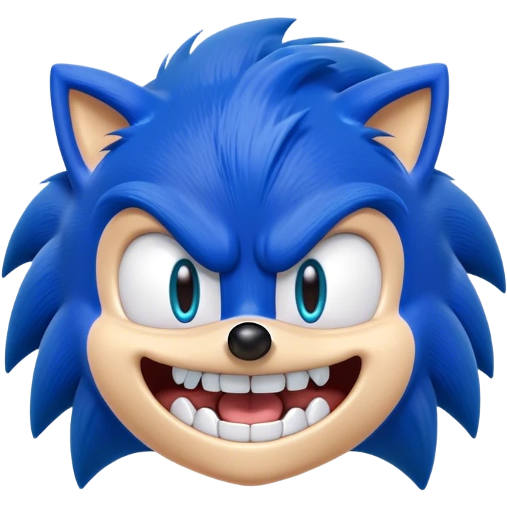 sonic with human teet emoji