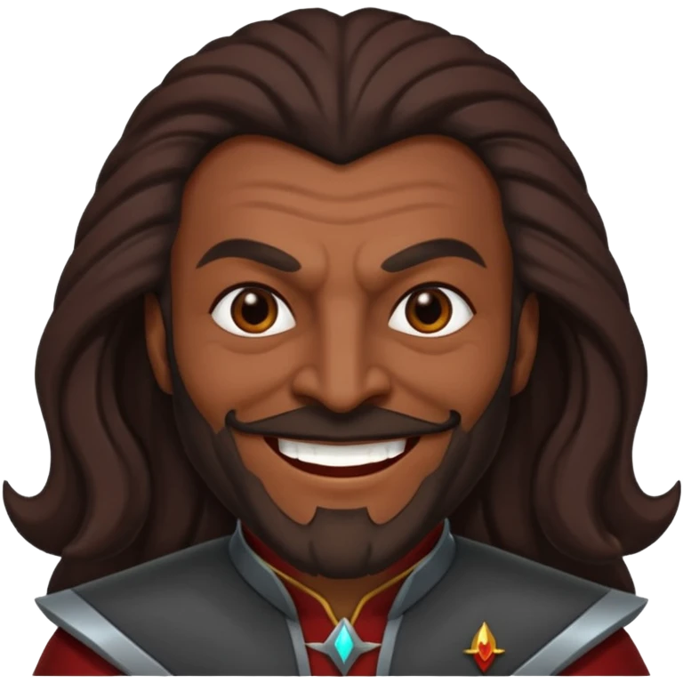 😏 this emoji but as a klingon emoji