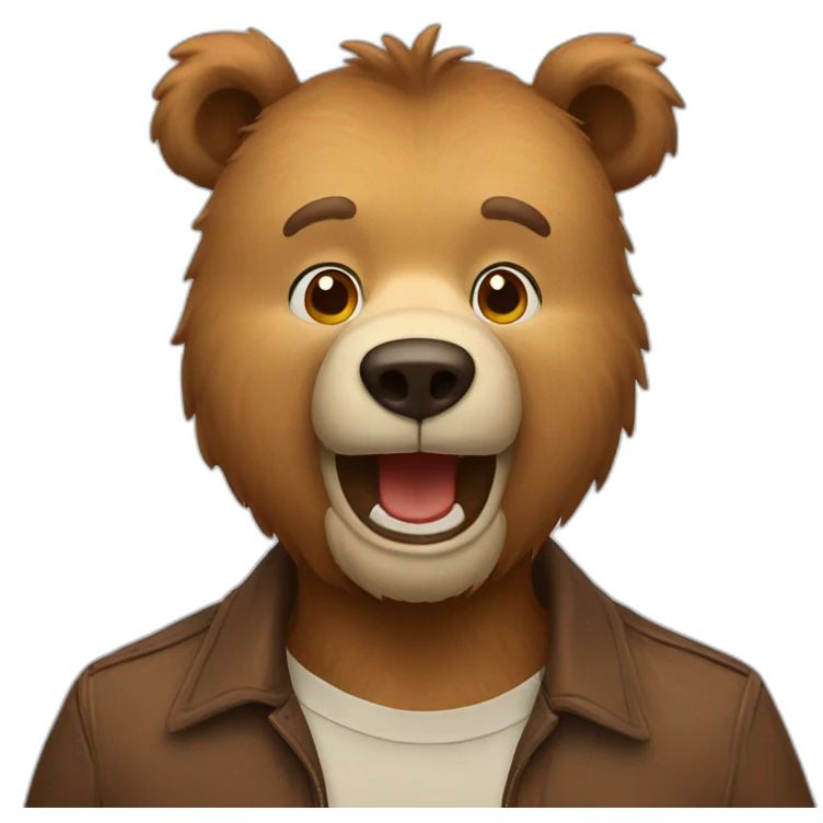 bear happy emoji
