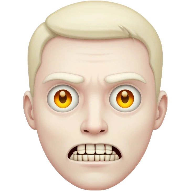 Scary men by yellow chilli pepper emoji