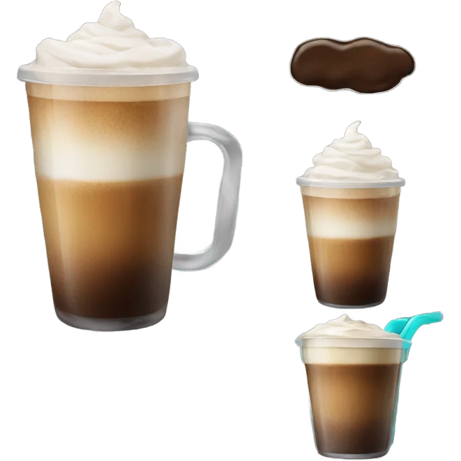 Ice cofee emoji