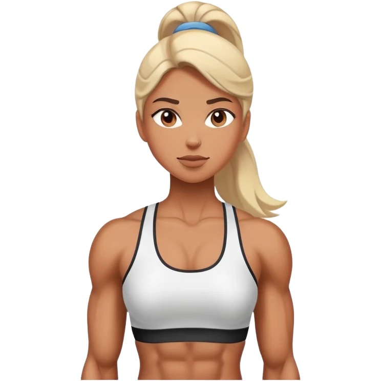 athlete woman emoji