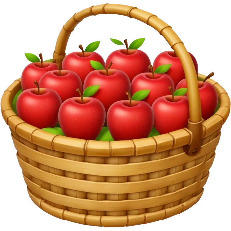  bamboo-basket apples emoji