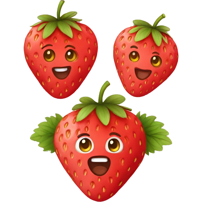 strawberry emoji
