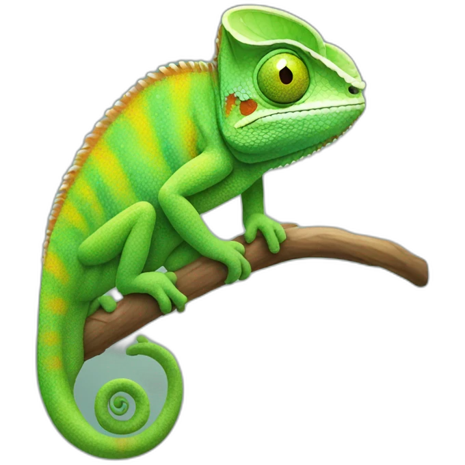 chameleon emoji