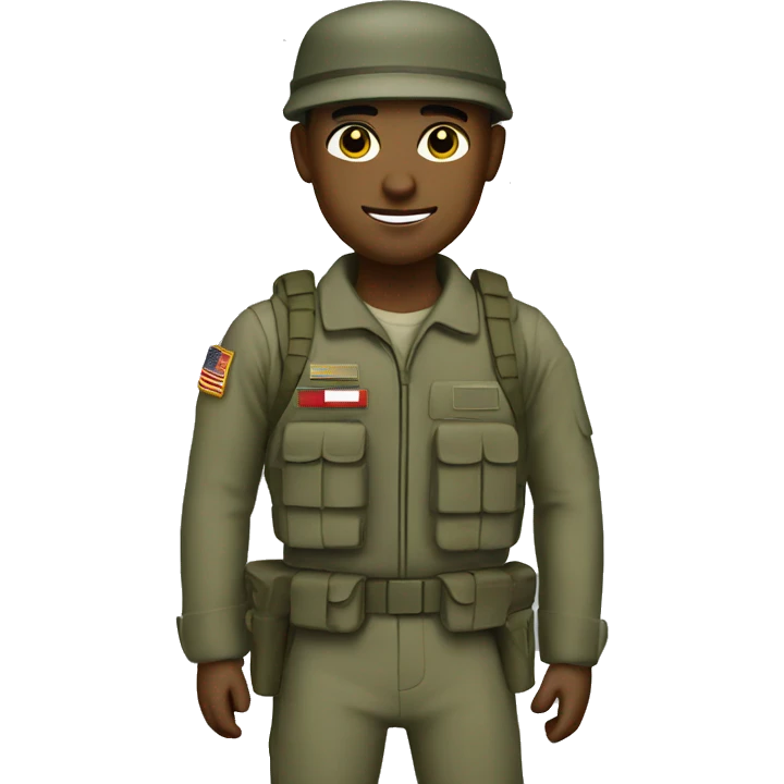 soldier toy emoji