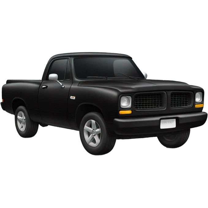 doodge car black emoji