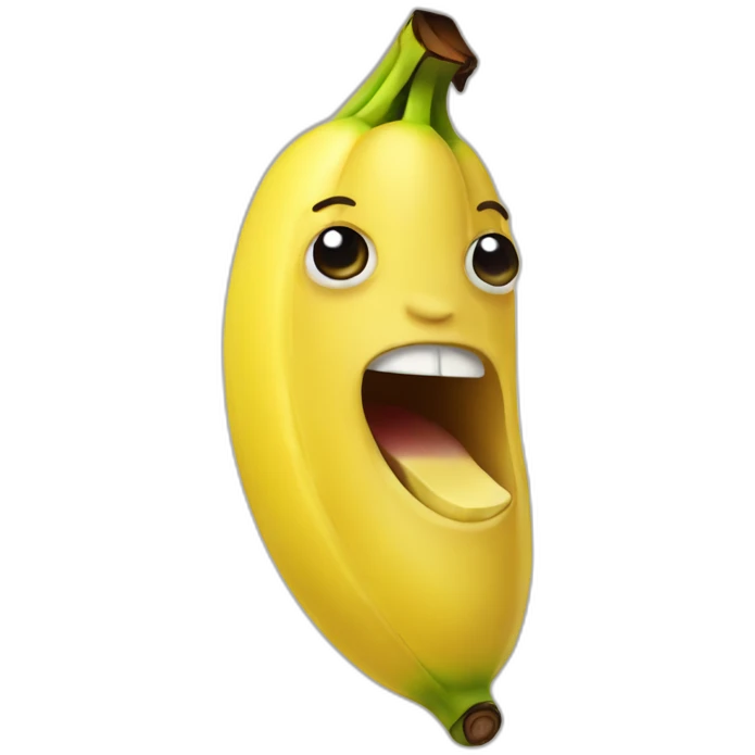 eat banana emoji