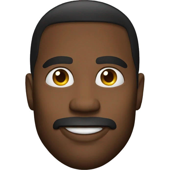 Black man in hellcat emoji