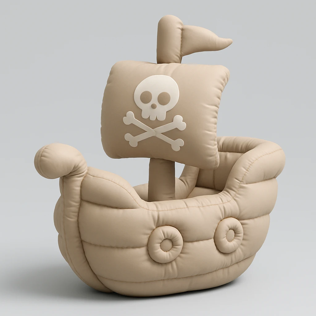 pirate ship emoji