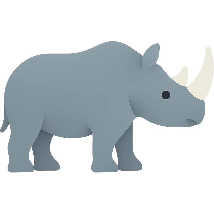 Rhino emoji