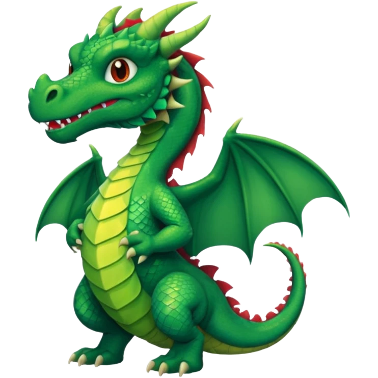 dragon with shirt emoji