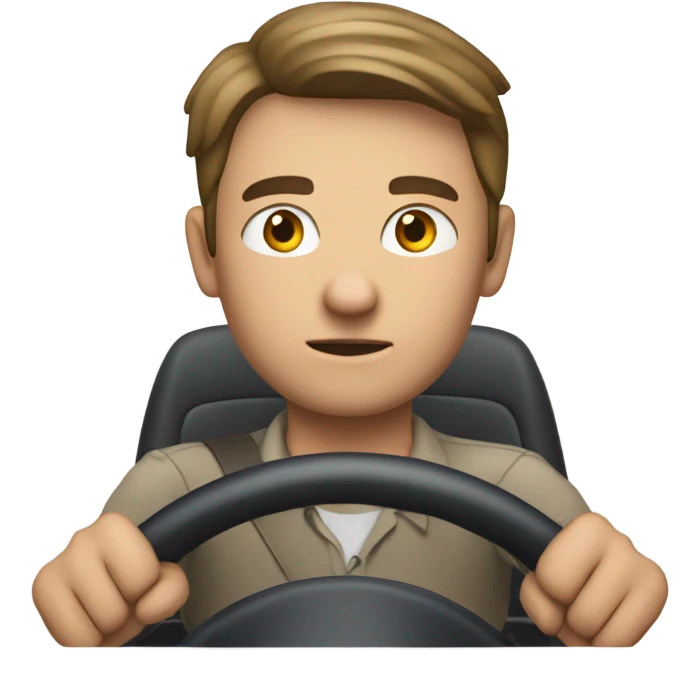Driving to rescue  emoji