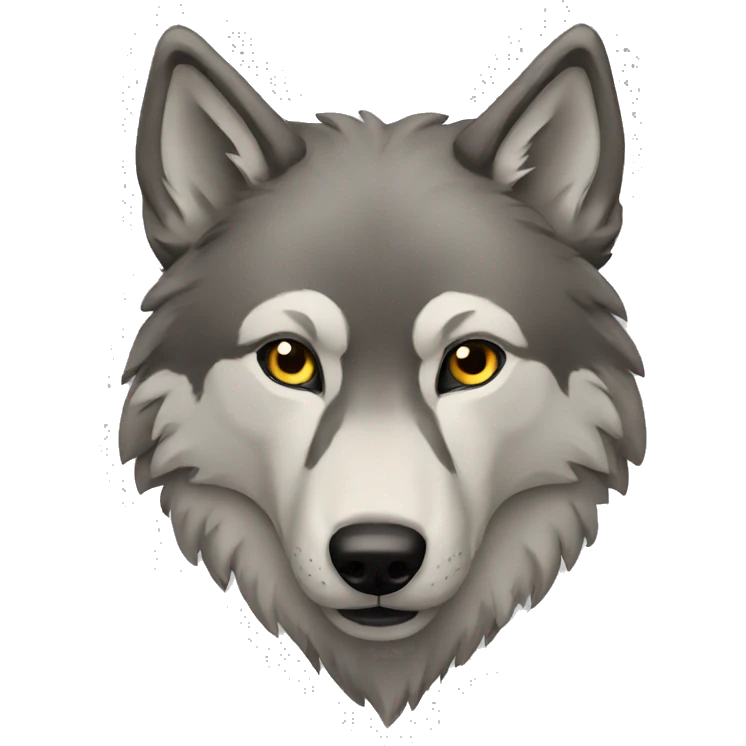 Wolf emoji