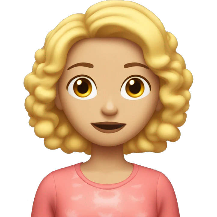 Sally in flash mcqueen that she’s waking up in the morning emoji
