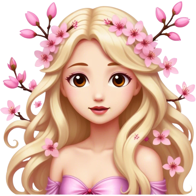 Cherry Blossom Fairy emoji