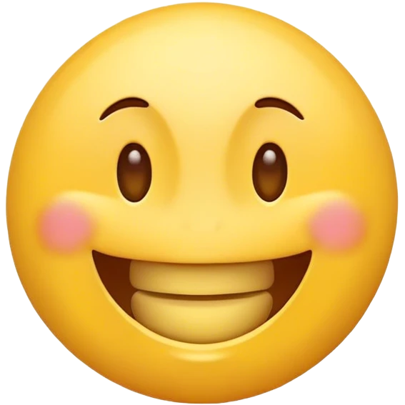 smiling emoji with yellow bone in it’s mouth emoji
