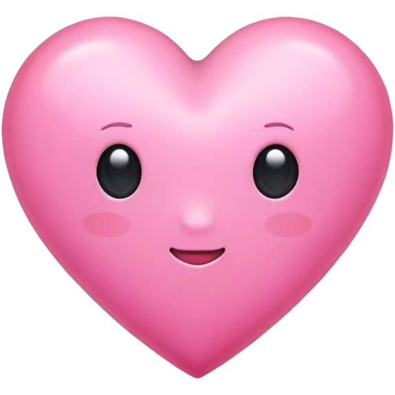 Pink heart  emoji