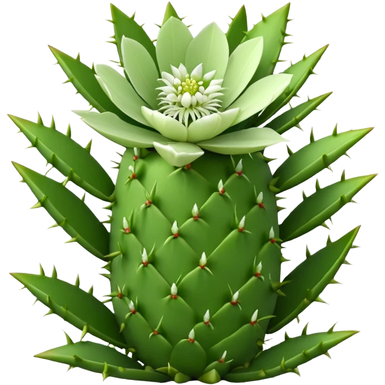 Orchid Cactus emoji