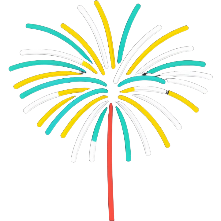 Fireworks emoji