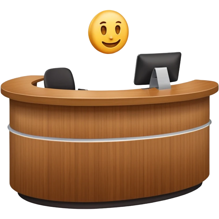 Reception desk
 emoji