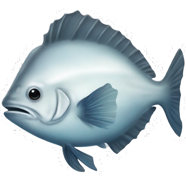 ocean sunfish - white Mola  emoji