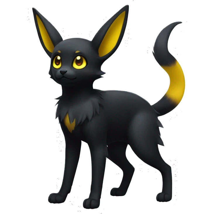 Umbreon full body emoji
