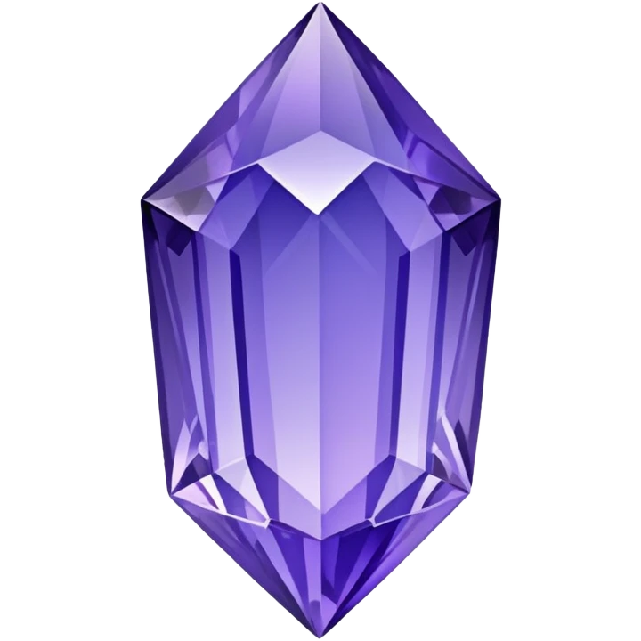 Tanzanite crystal purple emoji