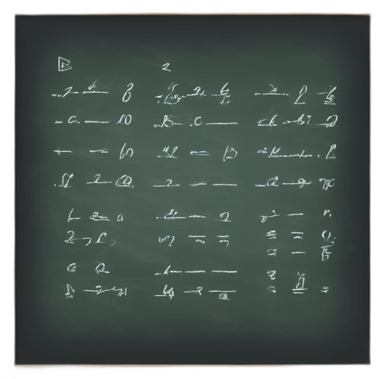 blackboard_with_equations_of_motions emoji