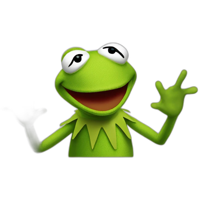 kermit panicking emoji