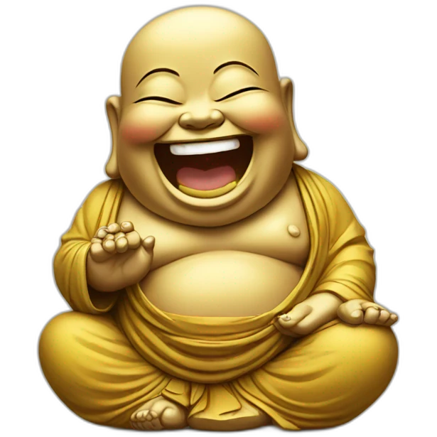 Laughing Buddha emoji