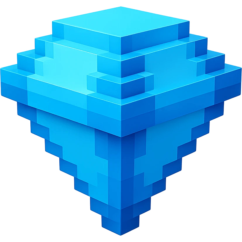 blue diamond emoji