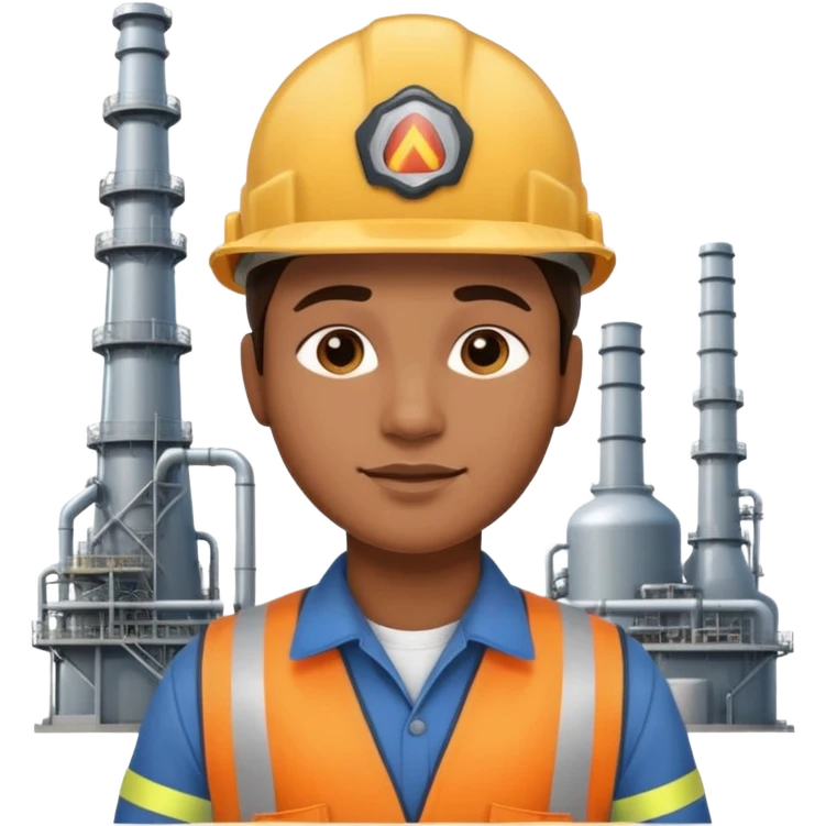 oil refinery worker emoji