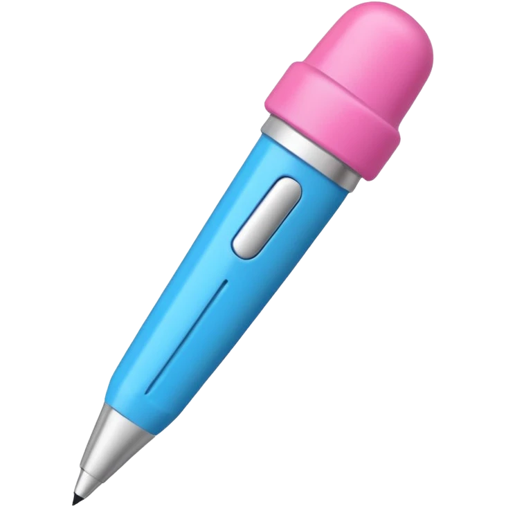 Cute pen emoji
