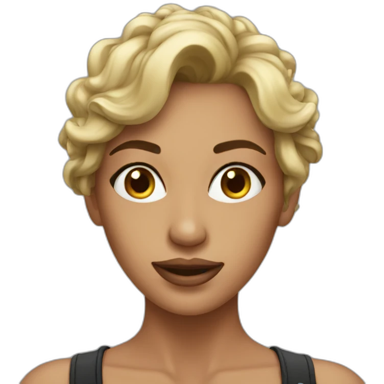 Sexy woman emoji