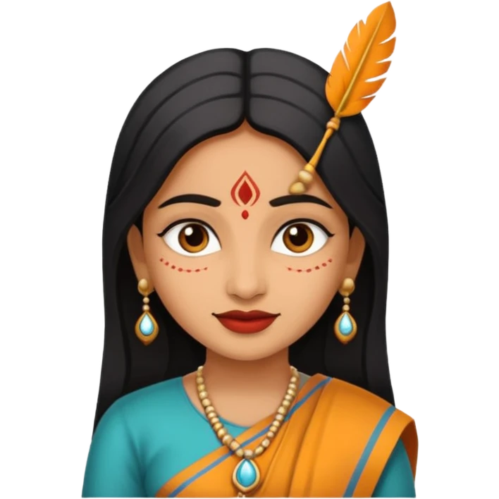 Indian woman 25 years old girl emoji